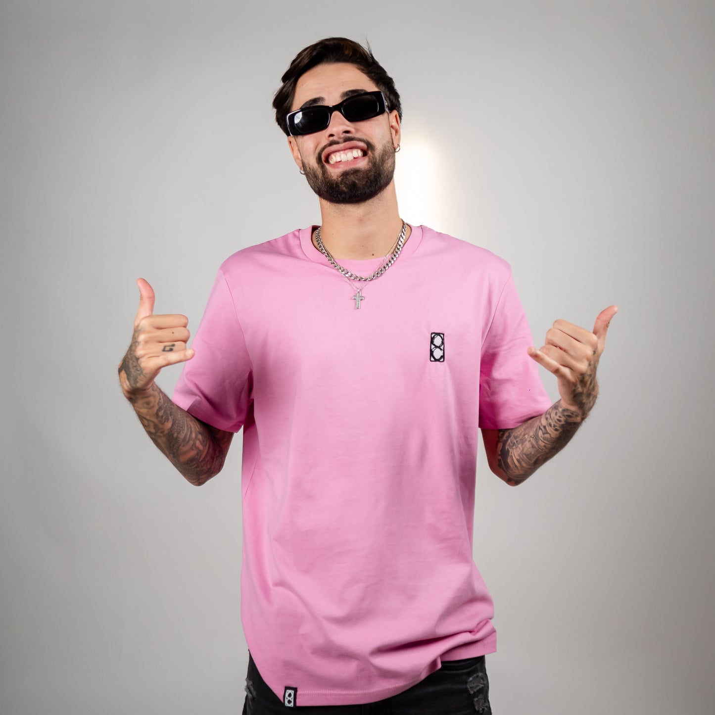 Pink T-Shirt “Abuelo / El rosa es de Bujarras” #1