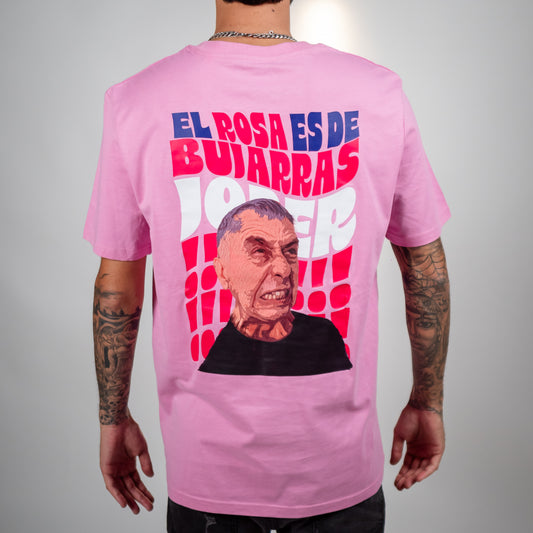 Pink T-Shirt “Abuelo / El rosa es de Bujarras” #1